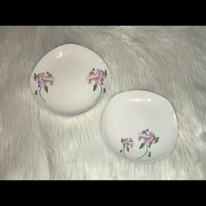 Shiseido Floral Plates Vanity Cosmetics Rare